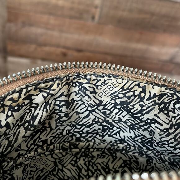 Rebecca Minkoff Mini Mac Crossbody Bag Purse Tan Leather Chain Strap - Picture 13 of 13